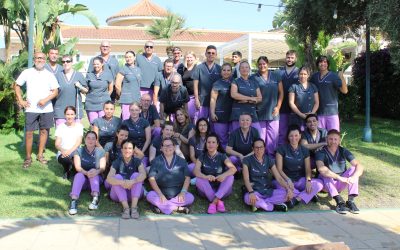 Prácticas y entrega de diplomas D’alma camping Alania Guardamar 2025